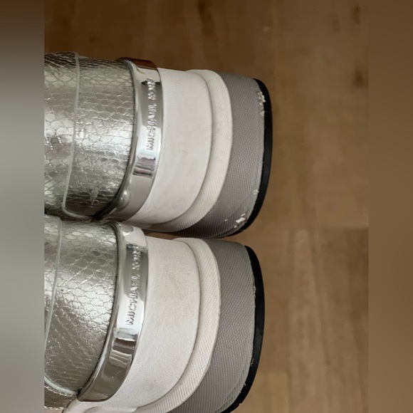 Platform Maven Wedge Fur Sneakers by Michael Kors Size 7.5 (38) - Picture 9 of 10